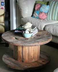1001 Idees Que Faire Avec Un Touret Des Inspirations Recup Table Basse Touret Touret Meuble A Fabriquer Soi Meme