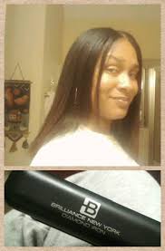 Goodbye roots . Trim and flat iron for miss Dy!