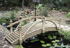 Robot Check Backyard Bridges Garden Bridge Japanese Garden Landscape