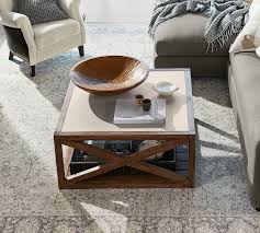 Our coffee tables come in a variety of shapes and styles, adding the finishing touch to any living room. Grove 38 Square Coffee Table Pottery Barn