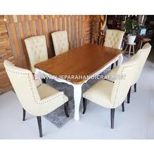 Meja makan salina ganesha 3 dimensi 8 kursi. Jual Set Meja Makan American Style Daren Terbaru Murah