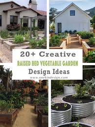 20 Creative And Inspiring Raised Bed Vegetable Garden Ideas Vegetable Garden Raised Beds Vegetable Garden Design Backyard Vegetable Gardens