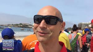 Flora Duffy's Coach At Rio Olympics, August 20 2016