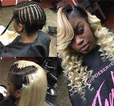 To sew them, loop the tail up so it runs parallel to the rest of the braid. How To Sew In Weave Hair Styles Blog Nadula