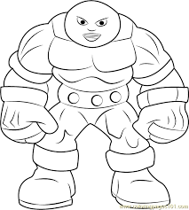 Coloring pages pikachu and friends collection. Juggernaut Coloring Page For Kids Free The Super Hero Squad Show Printable Coloring Pages Online For Kids Coloringpages101 Com Coloring Pages For Kids