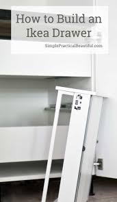 Switch to front 3d view only when you want to see how it looks in 3d. How To Assemble An Ikea Sektion Drawer Simple Practical Beautiful