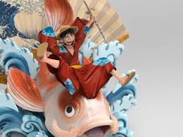 Ici on est rapide pour les fanart, en 1h30 c'est plié #onepiece1019. Luffy Wano Arc Fanart Zbrushcentral