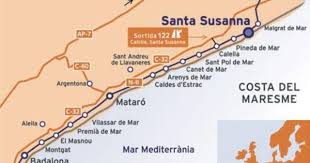 Maybe you would like to learn more about one of these? Mapa De La Costa De El Maresme Costa Del Costa Spain