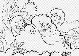 On top of the free printable adam and eve coloring pages, this post includes… the bible verses represented in each of the coloring pages. Garden Of Eden Coloring Book Adam And Eve Bible Forbidden Fruit Fig Tree Coloring Page White Mammal Hand Png Pngwing