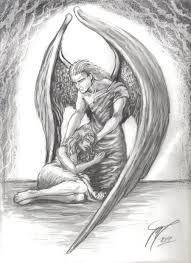 Guardian Angel Angel Drawing Pictures To Draw Art