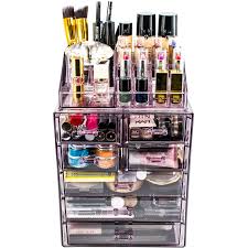 At checkout you will be prompted to enter a shipping address. Sorbus Acrylic Cosmetic And Jewelry Storage Case Display Purple Walmart Com Walmart Com