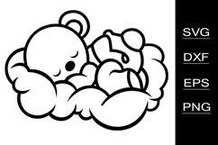 Download Sleeping Bear Svg Cutting Files 542231 Cut Files Design Bundles