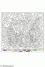Pin En Color By Number For Adults And Children