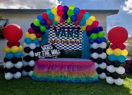 Vans Off The Wall Theme Birthday Party Birthday Party For Teens Tween Birthday Party Themes Tween Birthday Party