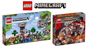 Lego 21161 Minecraft Crafting Box 3 0 And 21163 The Redstone Battle Sets Revealed News The Brothers Brick Lego Craft Box Cool Lego Creations