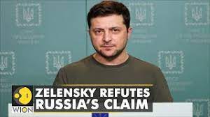 'Volodymyr Zelensky is in Kyiv': Ukraine President clarifies after Russia's  claim of fleeing country - YouTube