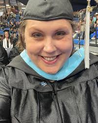 As a theatre program, we cannot express enough how absolutely PROUD we are  of our director Mrs. Hamblin. This past weekend she has graduated from  Southeastern Oklahoma State University with her MASTERS