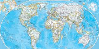 It is typically a bundle of maps of earth or a region of earth. Maps