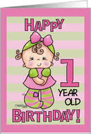 Find a 1st birthday card (including sweet and special cards for 1 year old twins, triplets, and quadruplets) in our 800+ collection, including unique designs to complement the boy or girl's outfit, party theme, invitations, decorations, or cake. 1st Birthday Cards From Greeting Card Universe