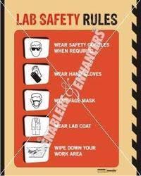 posters on chemical and lab safety