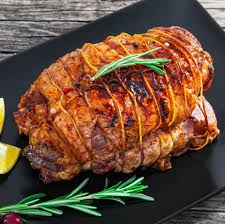 Putenrollbraten Mit Paprikagemuse Brigitte De