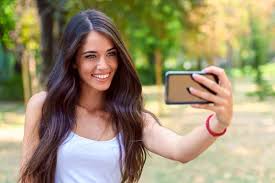 Beautiful brunette takes selfie Stock Photos, Royalty Free Beautiful  brunette takes selfie Images | Depositphotos