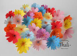 Faire des fleurs en papier - Le blog de Thali, Activités pour petites mains