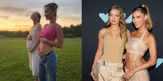 Bella hadid ›› белла хадид. Bella Hadid Compared Her Stomach After A Burger To Gigi S Baby Bump
