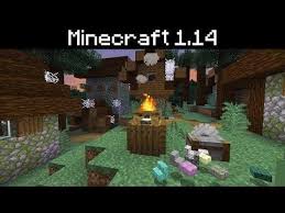 Stonecutters now deal damage to mobs and players! Minecraft 1 14 Zombie Villages Stonecutter Crafting Campfire Chimneys Better Scaffolding Minecraft Crafts Zombie Village Outdoor Decor