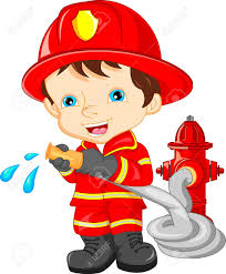 Image result for tecknat brandbil brandman