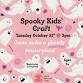 Spooky Kids' Craft event image