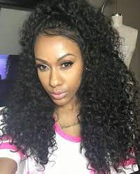 Frontal Half Up Half Down Curly Hair Front Lace Wigs Human Hair Remy Human Hair Wigs Curly Hair Styles