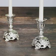 Shop wrought iron candle holders and other wrought iron decorative objects from top sellers around the world at 1stdibs. Metal Flowers Candlestick Holders Home Dinner Candle Holder 3x3x4inch Kjop Til Lave Priser I Nettbutikken Joom