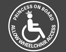 Download Princess Wheelchair Etsy