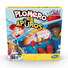 Versión portátil del clásico juego de mesa. Juego De Mesa Plomero En Apuros Hasbro Gaming