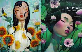 情感流淌出最真實的悸動，體現女性神秘魅力的柔美插畫| FLiPER