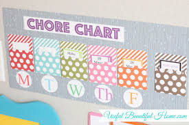 Do It Yourself Organized And Interactive Chore Chart