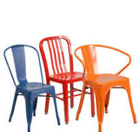 Restaurant Furniture - Restaurant Seating - Metal Colorful ...
