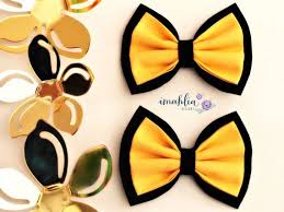 Black And Yellow Hair Bow Yellow And Black Hair Bows Set Of 2 Emma Wiggle Hair Bows Wiggles Bow Autumn Bow Toddler Girl Ladies Hair B Emma Wiggle Black Hair Bows Wiggles Party
