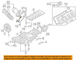 details about audi oem 04 09 s4 engine oil filter housing seal n90959701