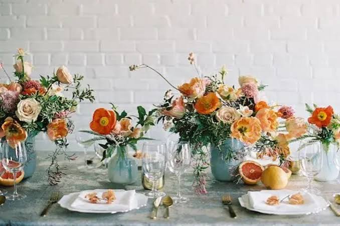 21 Wedding Centerpieces Ideas! Greenery, Herbs, & Citrus