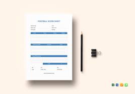 Instantly download football score sheet template, sample & example in microsoft word (doc), microsoft excel (xls), google docs, apple pages, google sheets, apple numbers format. Football Score Sheet Template In Word Excel Apple Pages Numbers