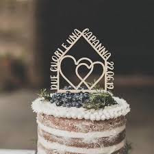 Due cuori e una capanna book. Due Cuori E Una Capanna Cake Topper Matrimonio Con Data Delle Etsy Nozze Due Cuori Matrimonio