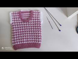 cok tatli kiz bebek suveter modeli yapilisi orgu modelleri anlatimli youtube baby knitting patterns orgu suveter