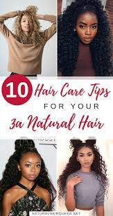 How To Care For Your 3a Natural Hair Curly Hair Styles Naturally Natural Hair Styles Hair Hacks