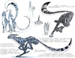 Qu Chael By A Nessessary Studio On Deviantart Mythical Creatures Art Creature Drawings Animal Drawings