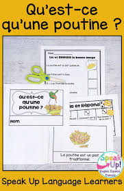 Qu Est Ce Qu Une Poutine French Reader Boom With Audio Distance Learning Learn Facts French Emergent Readers French Reader
