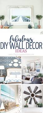 Paintings, mosaics, and silhouettes, you can make with your own two hands. Large Diy Wall Decor Ideas