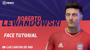 England must face robert lewandowski's poland. Robert Lewandowski Face Fifa 21 Lookalike Clubes Pro Proclubs Youtube