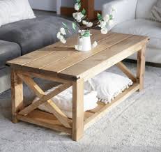 Styling a coffee table is an opportunity to show your personality to anyone who walks through your doors, either by displaying your prized photos and objects a coffee table is a pretty important piece in the grand scheme of your living room. 10 Diy Farmhouse Coffee Tables For Cozy Living Rooms
